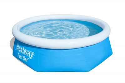Бассейн 244х66см+фильтр-насос Bestway Fast Set 57268