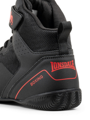 Боксерки Lonsdale Rufford 160048 BK/RD черный\красный