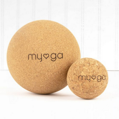Массажный мяч d10см, пробка Myga Cork Massage Ball RY1347