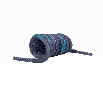 Канат тренировочный в рукаве Live Pro Covered Battle Rope LP8172-S2 5 см х 9 м, черный\синий
