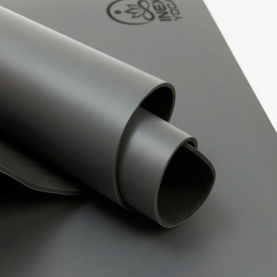 Коврик для йоги 185х68х0,5 см, TPE полиуретан Inex Yoga PU Mat PUMATPE-CG темно-серый
