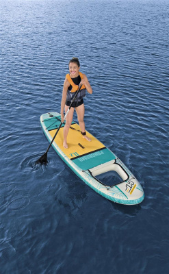 SUP-доска Panorama 340х89х15см, насос, весло, лиш, ремнабор, сумка, до 150кг Bestway 65363