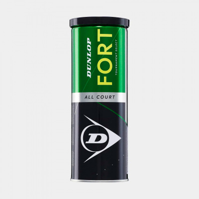 Теннисные мячи \3 мяча в банке\ 72 мяча в коробке\ пластиковые банкиTennis Life Dunlop Fort All Court 601605