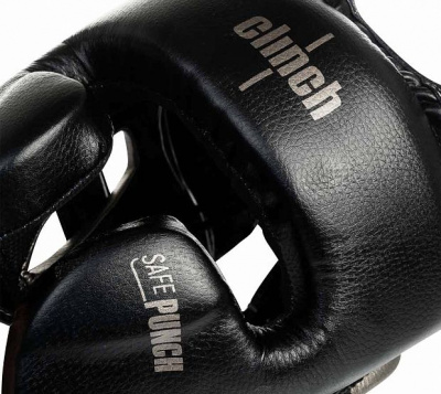 Шлем боксерский Clinch Punch 2.0 C145 черно-бронзовый