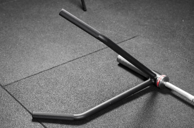 Ручки широкий хват YouSteel Hard для тяги грифа, черный