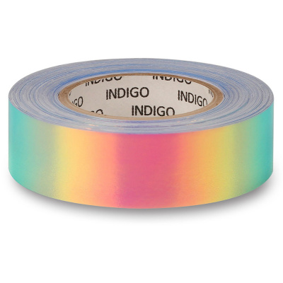 Обмотка для гимнастического обруча Indigo Rainbow IN151-BV, 20мм*14м, зерк., на подкл, син-фиол