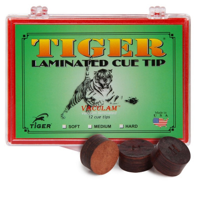 Наклейка для кия Tiger d13мм Нard 1шт 07554