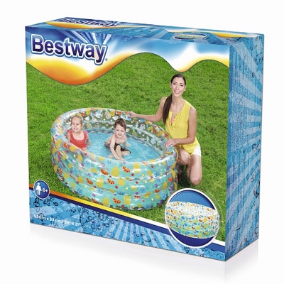 Детский надувной бассейн 150x53см Bestway 51045