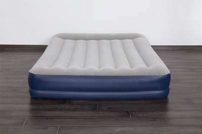 Надувная кровать Bestway Tritech Airbed 203х152х36см с подголовником, встр. электронасос 67725