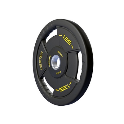 Диск полиуретановый d51мм, 1,25кг Vertex 91035A-1,25ВC чёрно-жёлтый