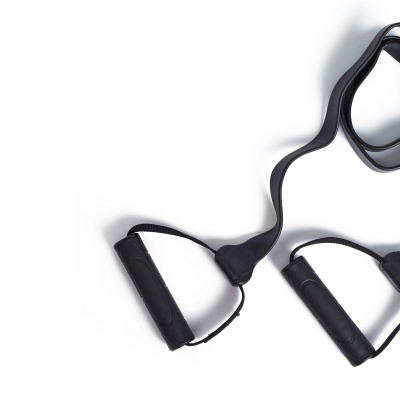Ленточный амортизатор Inex Resistance Band среднее сопротивление IN-8407-BK черный