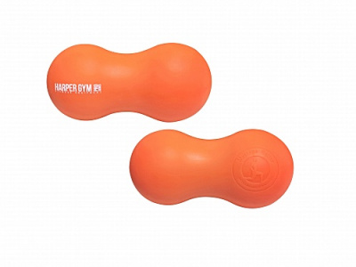 Мяч для МФР Harper Gym Pro Series NT34041 двойной (силикон) Ø6,5см х 134мм