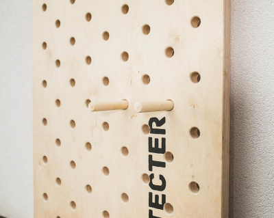 Доска для лазания Пегборд (PEGBOARD) 240х90 см Stecter