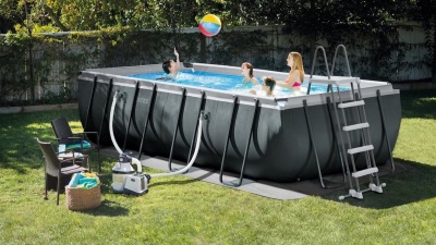Каркасный бассейн прямоугольный 549х274х132cм Intex Ultra XTR Frame 26356
