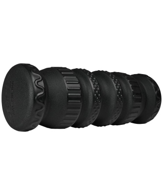 Ролик массажный 30x10x10см Star Fit PU, средняя жесткость FA-526 черный