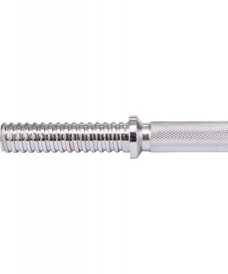 Гриф гантельный Star Fit Core 40 см, d25мм, металлический, хромированный BB-107