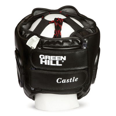 Боксерский шлем Green Hill Castle HGC-9014, черный