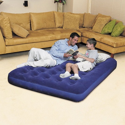 Надувной матрас Bestway Flocked Air Bed, 191х137х22см 67002