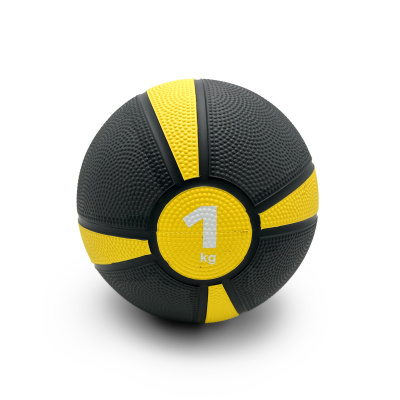 Медбол 1кг UnixFit PRO MDB1PYL Yellow