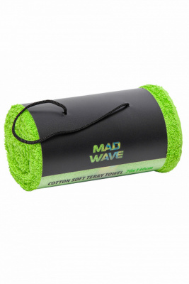 Полотенце Mad Wave Cotton Sort Terry Towel M0762 01 1 10W зеленый
