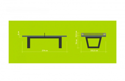 Теннисный стол Всепогодный Start Line City Strong DESIGN 60-721