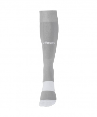 Гетры футбольные Jogel CAMP BASIC SOCKS, серый\белый