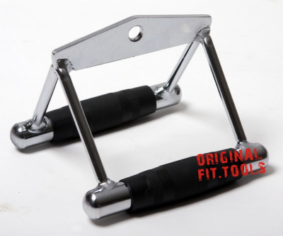 Ручка для тяги к животу Original Fit.Tools (узкий параллельный хват) FT-MB-SRB 18см