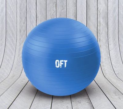 Гимнастический мяч Original Fit.Tools FT-GBR-75BS (75 см) синий