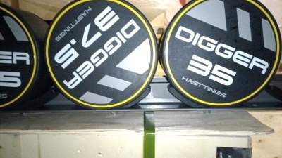 Стойка для гантелей (15пар) Hasttings Digger HD027-4