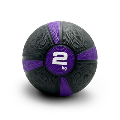 Медбол 2кг UnixFit PRO MDB2PVT Violet