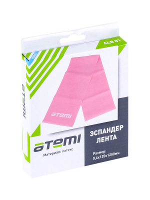 Эспандер-лента Atemi ALB01, 0,4x120x1200 мм, 5 кг