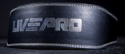 Атлетический пояс Live Pro Weightlifting Belt LP8067-M размер M, черный