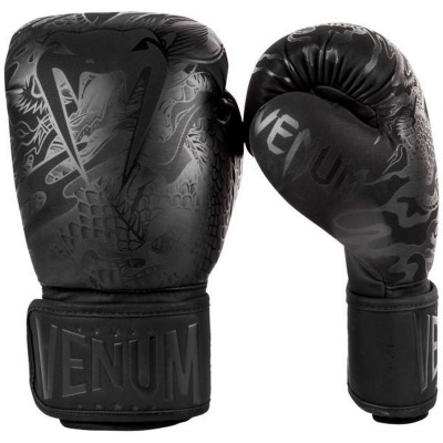 Перчатки Venum Dragon's Flight 03169-114-8oz черный