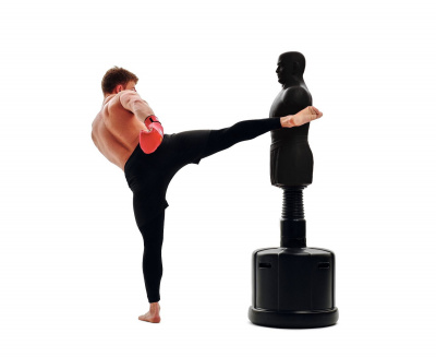 Манекен DFC Boxing Punching Man-Medium TLS-BB черный