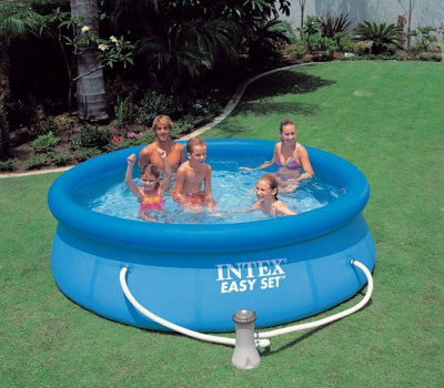 Бассейн 305х76см+фильтр-насос Intex Easy Set 28122-Н