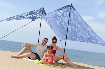 Навес пляжный 210x210x198см Bestway Beach Shade Outdoor Canopy 68145