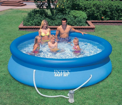 Бассейн 305х76см+фильтр-насос Intex Easy Set 28122