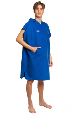 Пончо-полотенце из микрофибры Mad Wave Microfibre poncho towel M0974 01 7 04W синий