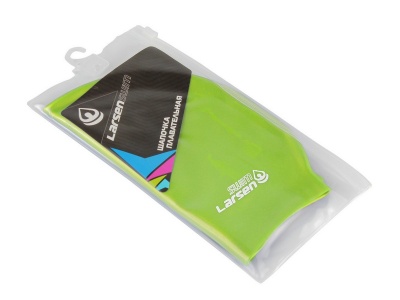 Шапочка плавательная Larsen Swim SC15 Lime Metallic