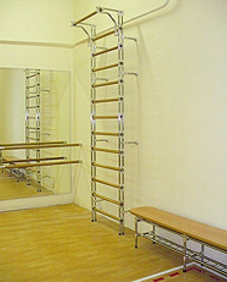 Шведская стенка (дуб, бук), 260x80см 1086