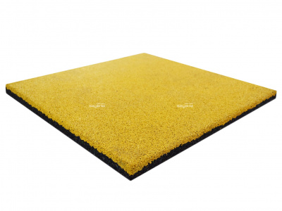Резиновая плитка с рельефным основанием Sagama SportPlit EPDM 99х99x3см