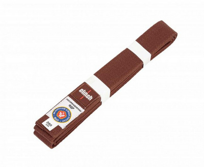 Пояс для дзюдо Clinch Judo Belt FDR C301 коричневый