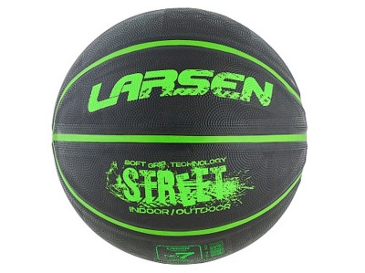 Мяч баскетбольный Larsen Street Lime р.7