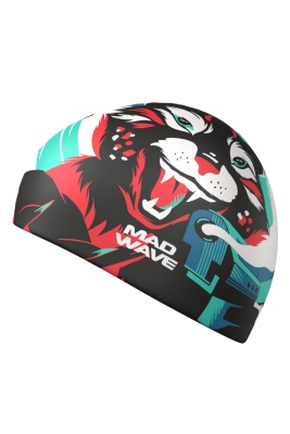 Юниорская силиконовая шапочка Mad Wave Lynx M0574 28 0 00W