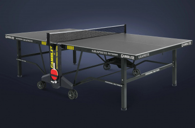 Стол теннисный Gambler Graphite 6 Всепогодный GTS-10