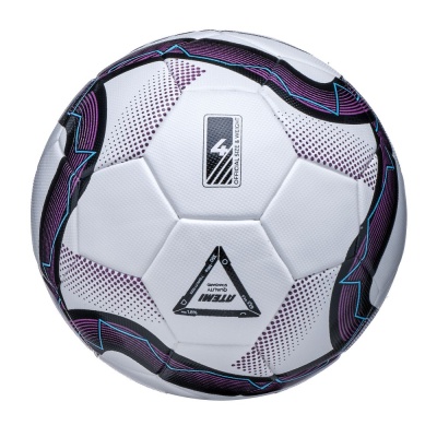 Мяч футбольный Atemi LEAGUE INSIGHT MATCH ASBL-002M-4 р.4, окруж 65-66