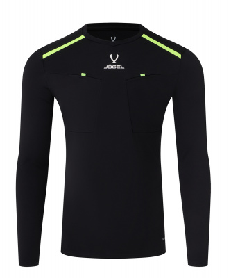 Футболка судейская с длинным рукавом Jogel DIVISION PerFormDRY Referee LS Tee, черный