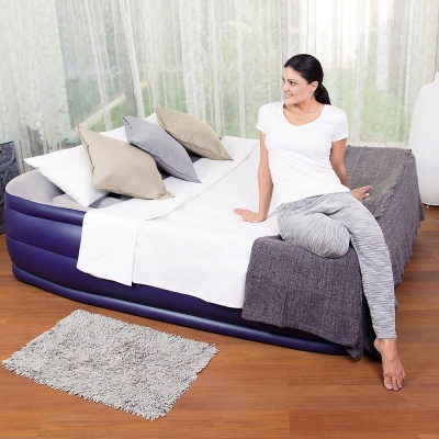 Надувная кровать Bestway Tritech Airbed (Queen) 203152х56 см, встр. электронасос 67614