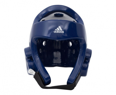 Шлем для тхэквондо Adidas Head Guard Dip Foam WT синий adiTHG01