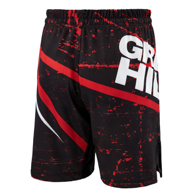 Шорты для MMA Green Hill MMS-3851, красно-черные